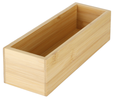 Lådinsats av bambu, höjd 6,5 cm, 1-pack