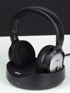 Laddbara hörlurar med sändare