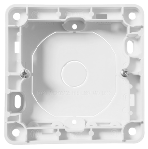 Elko RS forhøyningsramme for innfelt strømbryter 20 mm, Nordic Renhvit