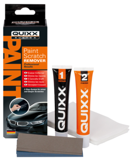Quixx Paint Scratch Remover repbortagare billack