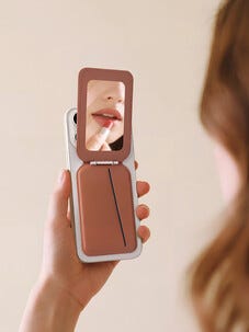 Anmiki magnetisk kortholder til mobil med speil