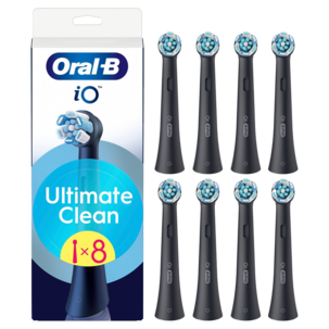 Oral-B iO Ultimate clean borsthuvud, svart