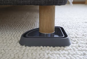 Nattaro Bed Bug Stopper fälla mot vägglöss sängben, 4-pack