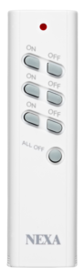 Nexa MYC-3 fjernstrømbryter 3-pakning 