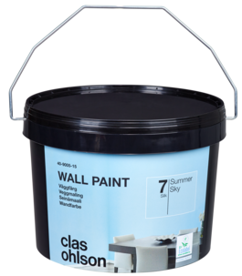 Väggfärg sidenmatt glans 7, volym 3 liter