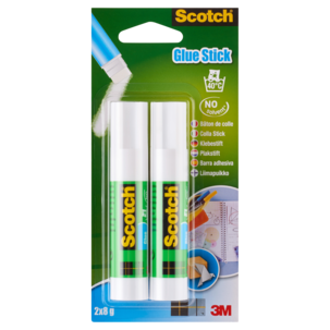 Scotch limstift permanent, papper och tyg, 8 g