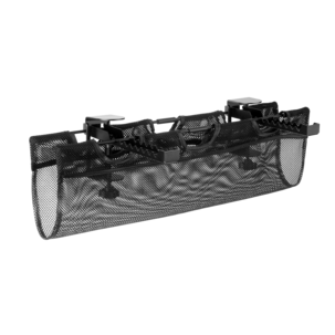 Kabelhållare skrivbord, kabelgömma med klämfäste, svart