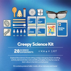 Discovery Creepy Science Lab experimentkit, från 8 år