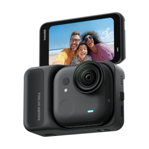 Insta360 GO Ultra actionkamera med magnetfeste