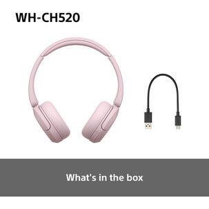Sony WH-CH520 trådlösa on ear hörlurar
