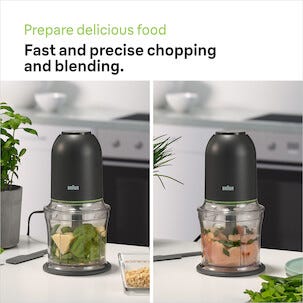 Braun MultiPractic 3 hackare och iskross CH3011BK