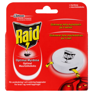 Raid Optimal maurboks 10 ml, innendørs og utendørs