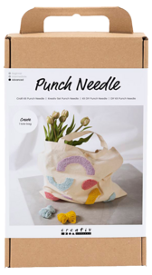 Creativ Company DIY Kit Punch Needle tygkasse