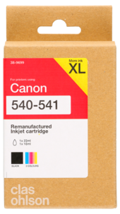 Canon PG-540 / CL-541 bläckpatron multipack XL, Clas Ohlson