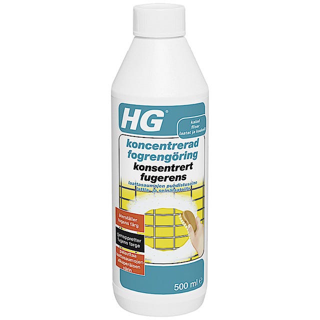 HG fugerengjøring | Clas Ohlson HG klistremerkefjerner | Clas Ohlson