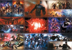 Trefl Prime UFT Palapeli 13500 palaa, Marvel Collection