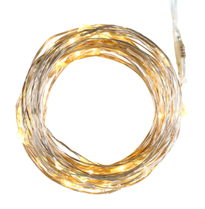 Ljusslinga i metall, 8  m