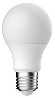 Normallampa LED E27 9,5 W, neutralvit