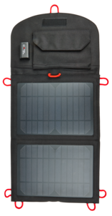 Exibel solcellelader med USB, 10 W