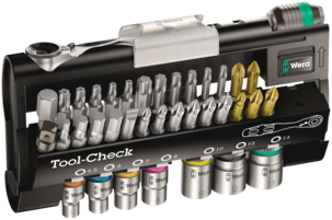 Hylsyavainsarja Wera Tool-Check 