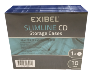 CD-kotelo Exibel Slim