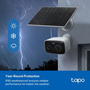 TP-link Tapo C400 Kit Valvontakamera aurinkopaneelilla