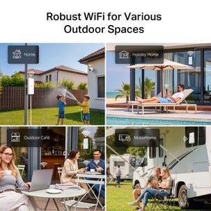 TP-Link Archer NX500-Outdoor 5G-router WiFi 6 utomhus AX3000