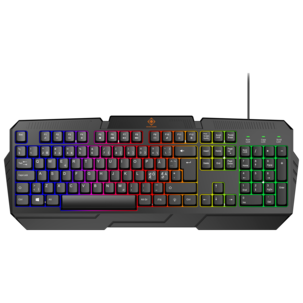 Deltaco Gaming Kit Kuulokemikrofoni, näppäimistö, hiiri ja hiirimatto, GAM-174