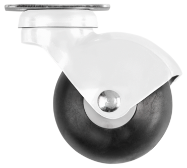 Möbelhjul Boule, vit