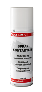 Spray-kontaktlim Dana Lim