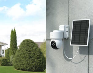 Deltaco Smart 4G overvåkningskamera utendørs, batteri