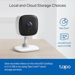 TP-Link Tapo C100 Langaton valvontakamera WiFi