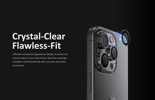 Linssinsuojus iPhone 16 ja iPhone 16 Plus