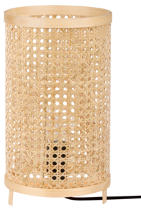 Pöytävalaisin rottinkia, korkeus 33 cm Northlight