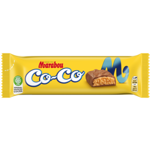 Marabou CoCo dubbel choklad, 60 g.