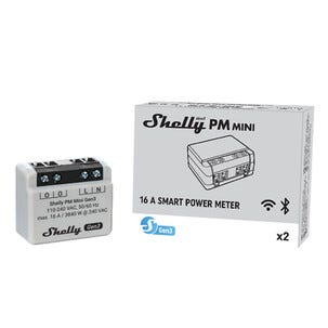 Shelly Plus PM Mini Gen3 energimåler wifi uten relé