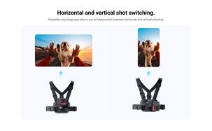 Insta360 Chest Strap brystsele for actionkamera