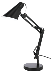 Levi skrivebordslampe LED svart, 50 cm, Northlight