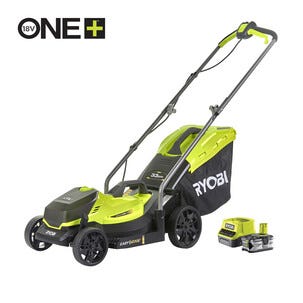 Ryobi gressklipper 18 V, 4 Ah-batteri, RLM18X33B40