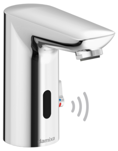 Damixa Core Touchless blandebatteri til baderom