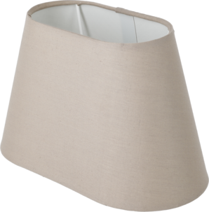 Northlight Pieni ovaali lampunvarjostin kangasta, syvyys 15 cm