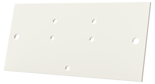 Habo reparasjonsplate til skap, hvit