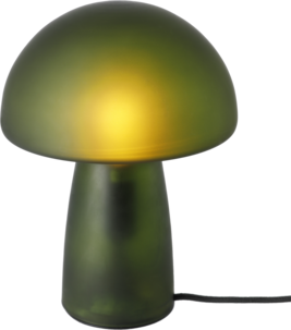 Northlight Iris bordslampa i glas, 23 cm