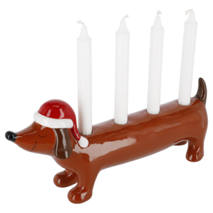 Tax adventsljusstake för levande ljus