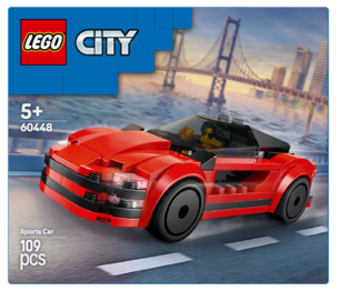 LEGO City Röd Sportbil, 60448, från 5 år
