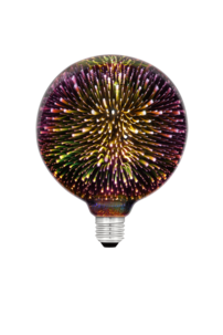 Fireworks LED-lamppu E27 3,4 W, 125 mm