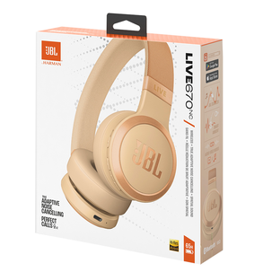JBL Live 670NC sammenleggbare trådløse on-ear-hodetelefoner