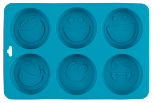 Silikonbakform Smiley