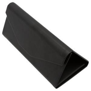 Vikbart glasögonfodral, svart