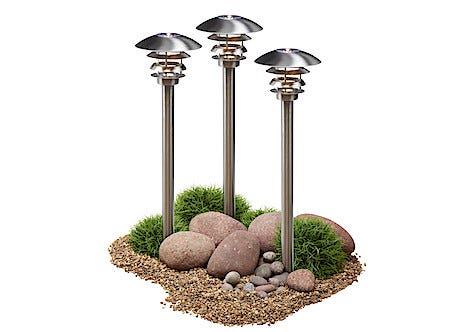 Trädgårdsbelysning LED 3-pack Northlight